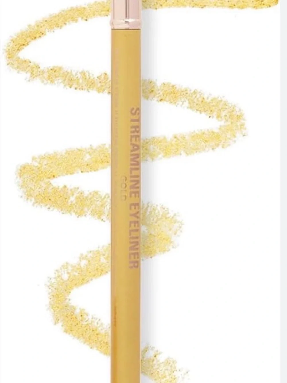 Revolution Streamline Eyeliner Pencil Gold Shade Shimmer Eye Liner